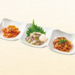 海鮮珍味三点盛り