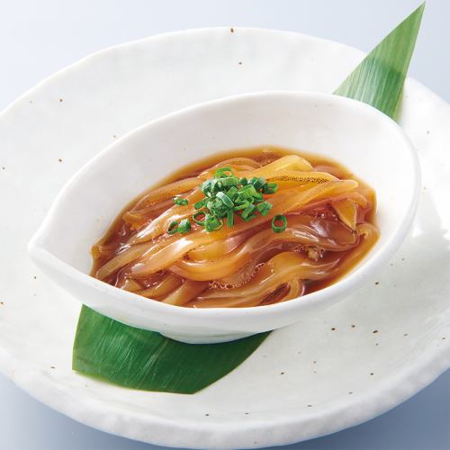 Fisherman's pickled squid sashimi