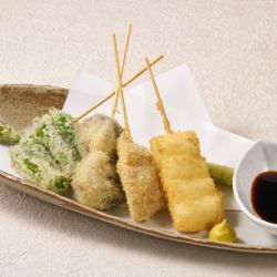 【꼬치 커틀릿】야채 5종 모듬