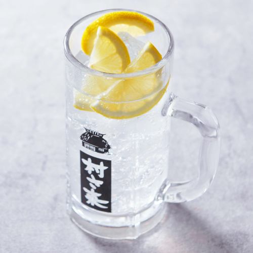 A strong shochu lemon chuhai drink ★ "Double shochu" with a moderate sweetness ♪
