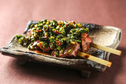 【名物】ニラレバ串