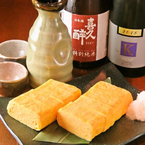 こだわりの和食はお酒との相性抜群です！