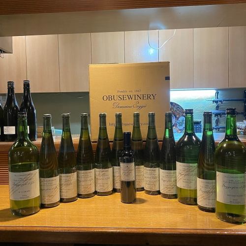 小布施ワイナリーの日本酒。ソガ・ペール・エ・フィス