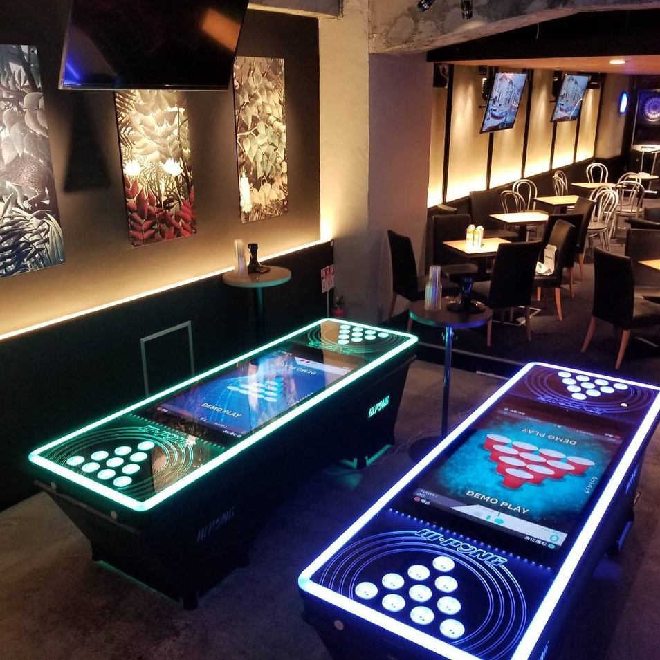 Playground in Akihabara ♪ Get excited with the latest darts and beer pong ♪