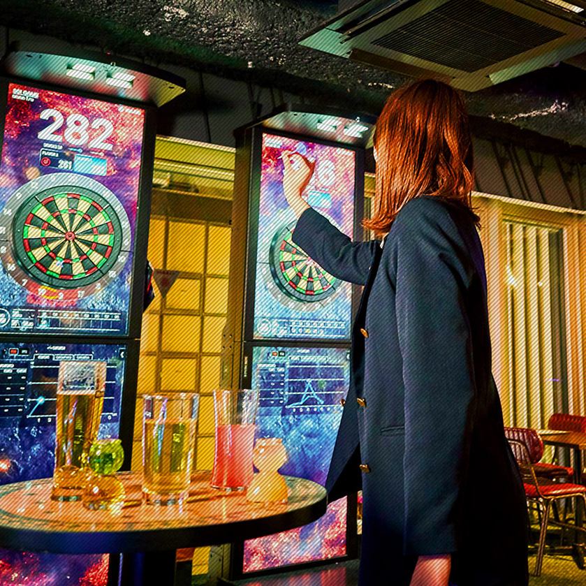 秋葉原の新しいアソビ場！最新のダーツ台をご用意しております♪