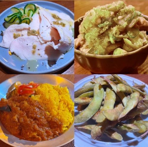 日替わりで厳選、旬の食材