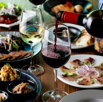 【11,12月限定】2時間飲み放題（生ビール付）★人気のお料理７種＋デザート付きスペシャルコース