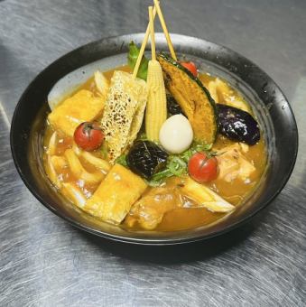 彩野菜カレーうどん