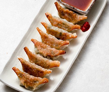 Grilled gyoza (7 pieces)