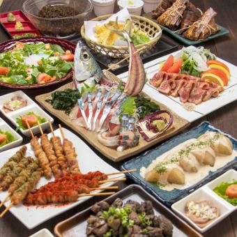 ◆竹乃屋の春宴会◆人気の鍋有り松コース全10品飲放付 5500円(税抜)