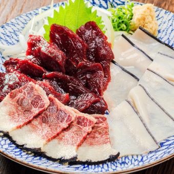 3種盛り合わせ刺身