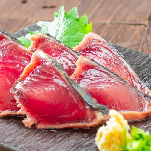 Seared bonito