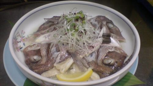 鯛のかぶと蒸