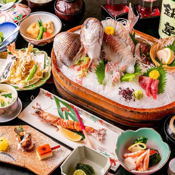 超豪華なのにお得・接待宴会家族の集まりに◎11月限定【3時間飲み放題付宴会コース】5000円～