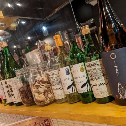 信州ワインをおでんと共に