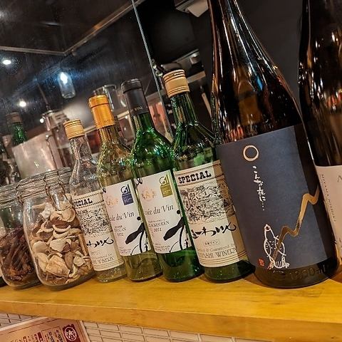 厳選ワインや日本酒も飲み放題！！宴会コースもおすすめです！