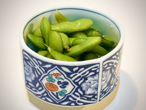 塩茹で枝豆