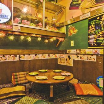 半個室の座敷席となっております♪プライベートな少人数呑み会にgood!!