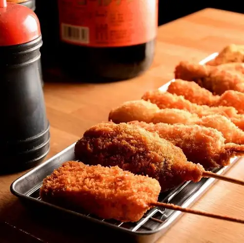 Our specialty! Crispy deep-fried skewers