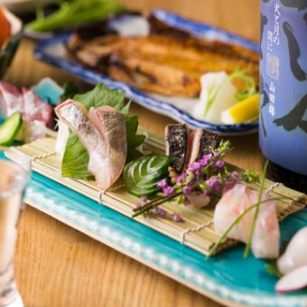 [Great Deal!?] Sashimi platter included ☆ Seat reservation only ☆ 600 yen per person! Please choose other items according to your mood on the day!