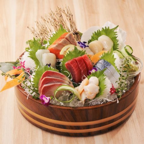 Assorted 7 kinds of sashimi