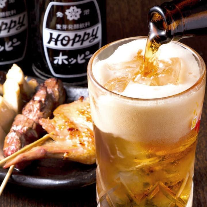 スーパードライもOK☆単品飲み放題は2H2000円→1480円(税抜)