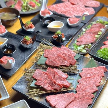 [Yamagata Beef] Premium Yakiniku Course [For 2 or more people]