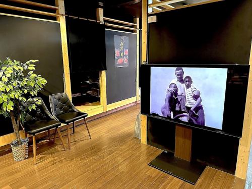 Large TV included!
