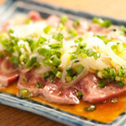 【当店名物メニュー◎】＜上たん刺し＞