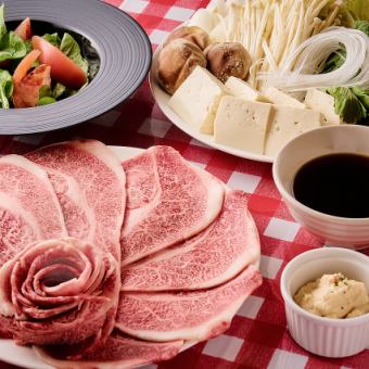 【12月ディナー限定・和牛A5ランクしゃぶしゃぶコース・予約限定】