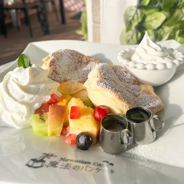 アロハスフレパンケーキ