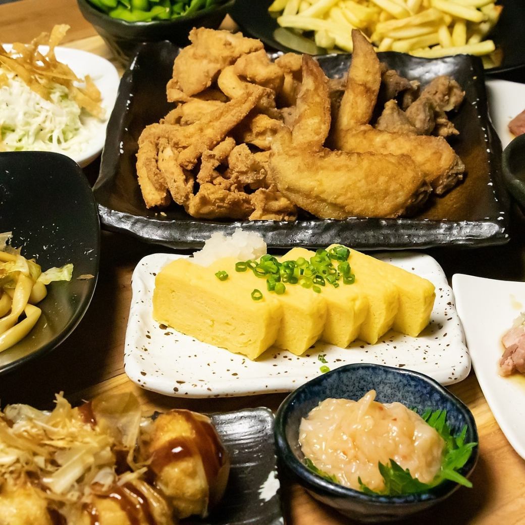 【チキチキコース】2時間飲み放題付き3480円（全10品）