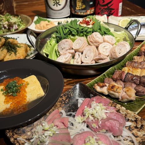 【奢華忘年會】美食盛宴!悠閒享受♪3小時無限暢飲和9道菜的高級套餐5500日元