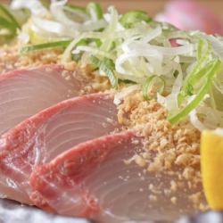 Kyushu specialty! Amberjack with sesame sauce