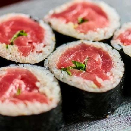 【3時間飲み放題付き】☆まつりやコース☆名物まぐろ中巻き×エスプーマ(全7品)4000円(税込)