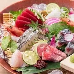 【クーポン利用で500円OFF】全8品"時間無制限飲み放題付き"名物ざんまいコース/5000円⇒4000円へ