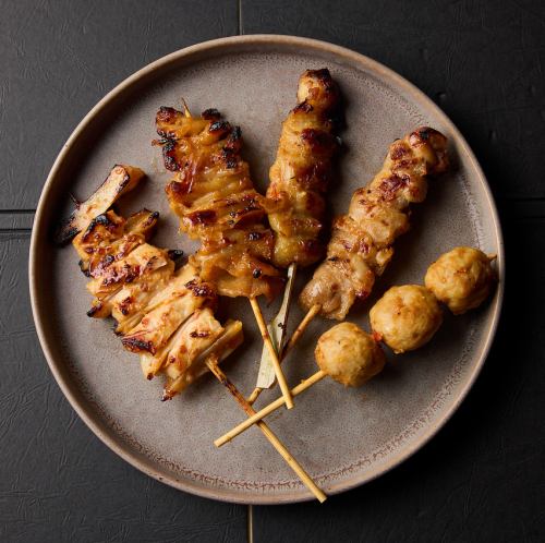 大山鳥の炭火焼き鳥