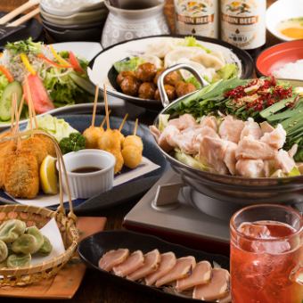 [适合各种宴会]包含2小时无限畅饮♪6道菜Roka套餐3,500日元（3,850日元）主菜可供选择