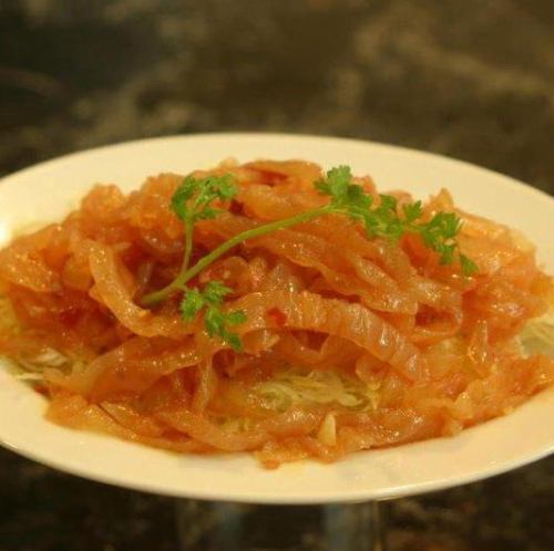 クラゲの和え物