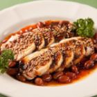 蒸し鶏の四川風前菜