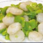 空豆と海老炒め