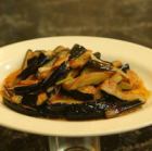 ナスのユウリンソースかけ