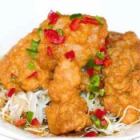 鶏肉のユウリンソースかけ