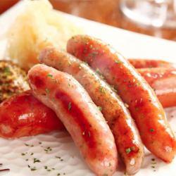 Grilled five kinds of sausage