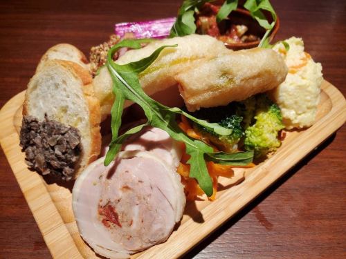 Popular No.1 !! Daily appetizer platter 9 ~ 10 items