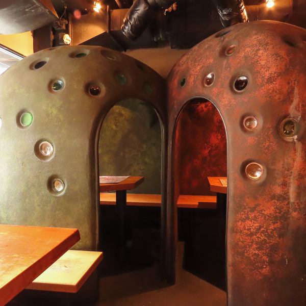 人気のかまくら風個室!合コン・女子会・デートに最適♪2~3名席2席、4~6名席1席予約ですぐ埋まりやすいのでご希望の際はお問い合わせ下さい。