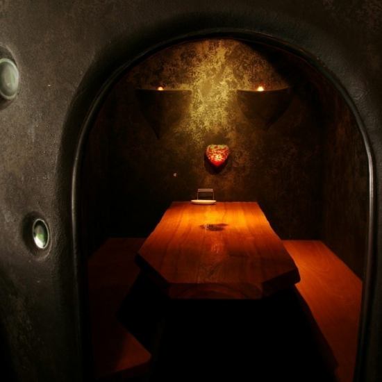 かまくら型個室は大人気★女子会や記念日にも◎