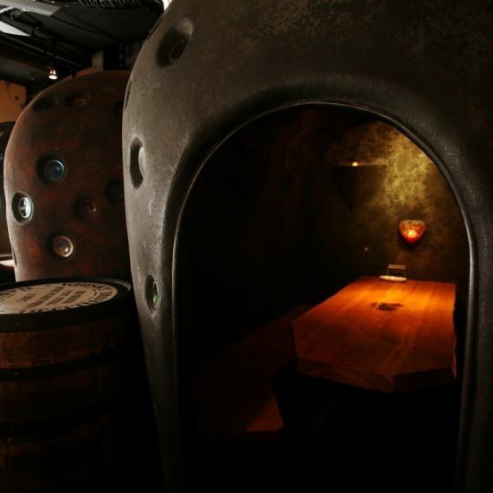 人気のかまくら風個室!宴会に最適♪予約で埋まりやすい!