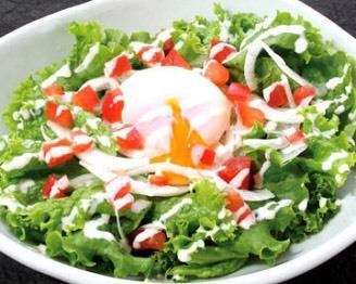 soft-boiled egg salad