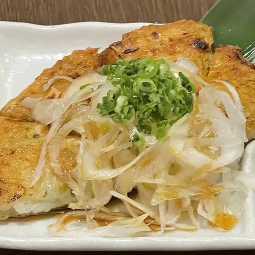山芋焼ネギポン酢/お好み焼き風山芋焼 各